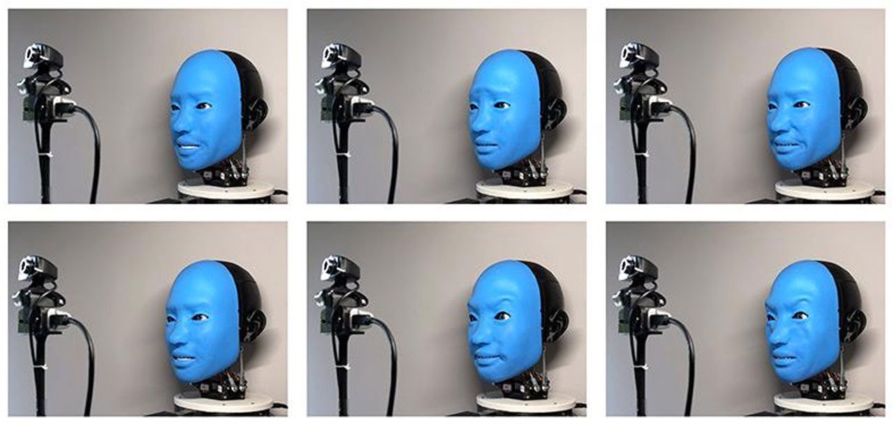 Des robots qui sourient en retour grâce à leur intelligence artificielle