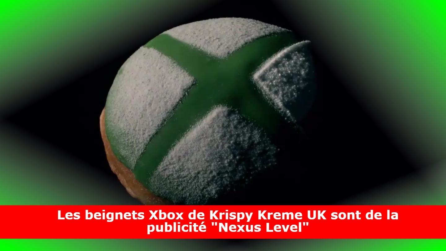 Les beignets Xbox de Krispy Kreme UK sont de la publicité 