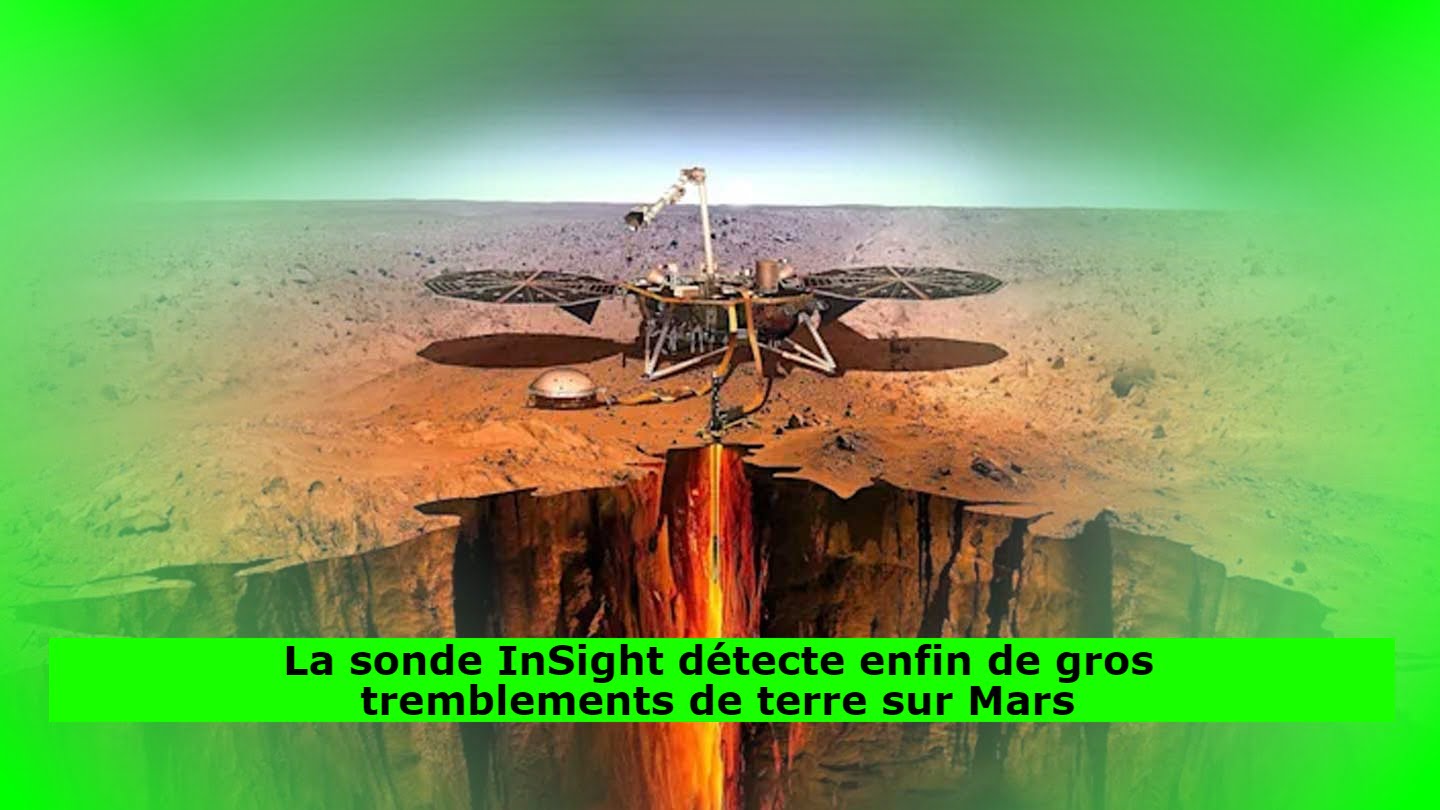La sonde InSight détecte enfin de gros tremblements de terre sur Mars