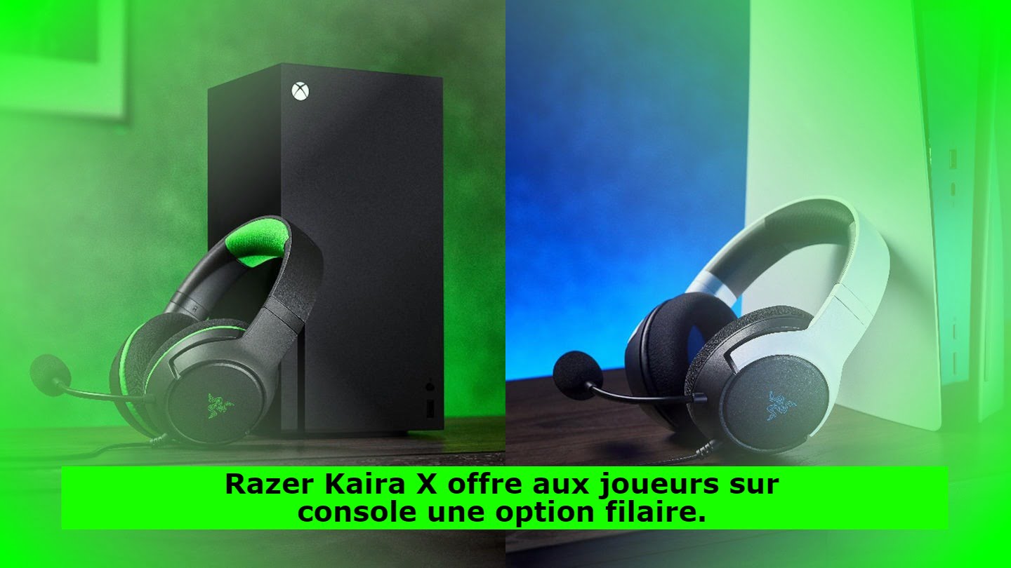 Razer Kaira X offre aux joueurs sur console une option filaire.