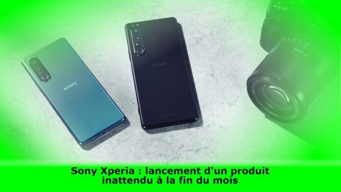 Sony Xperia : lancement d'un produit inattendu à la fin du mois