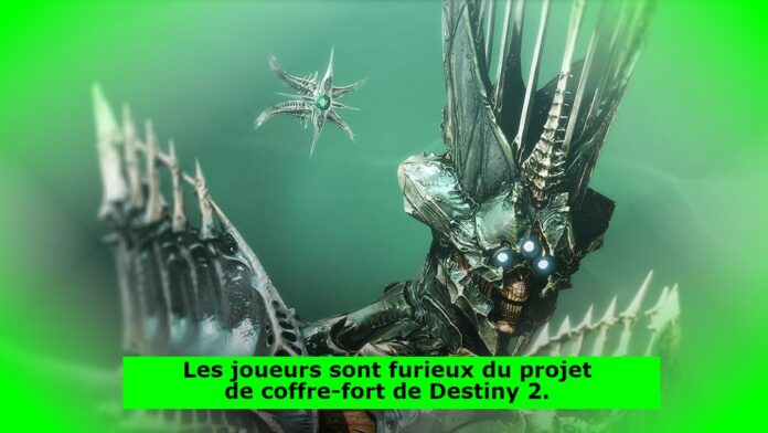 Les joueurs sont furieux du projet de coffre-fort de Destiny 2.