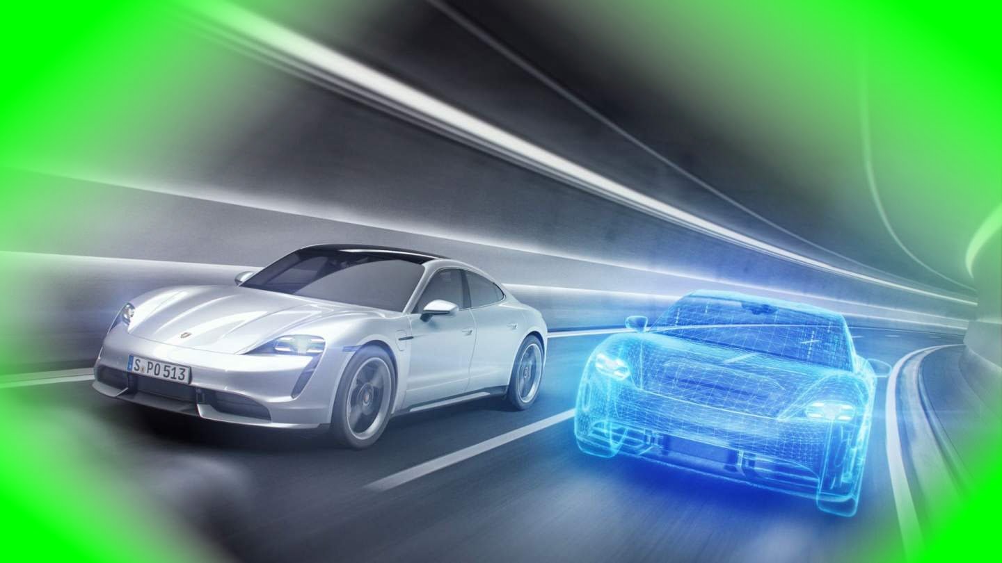 Châssis numérique de Porsche permet de prévoir les intervalles d'entretien