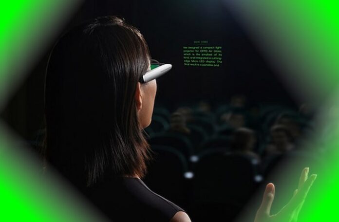 L'OPPO Air Glass offre une alternative à la réalité virtuelle avec la 
