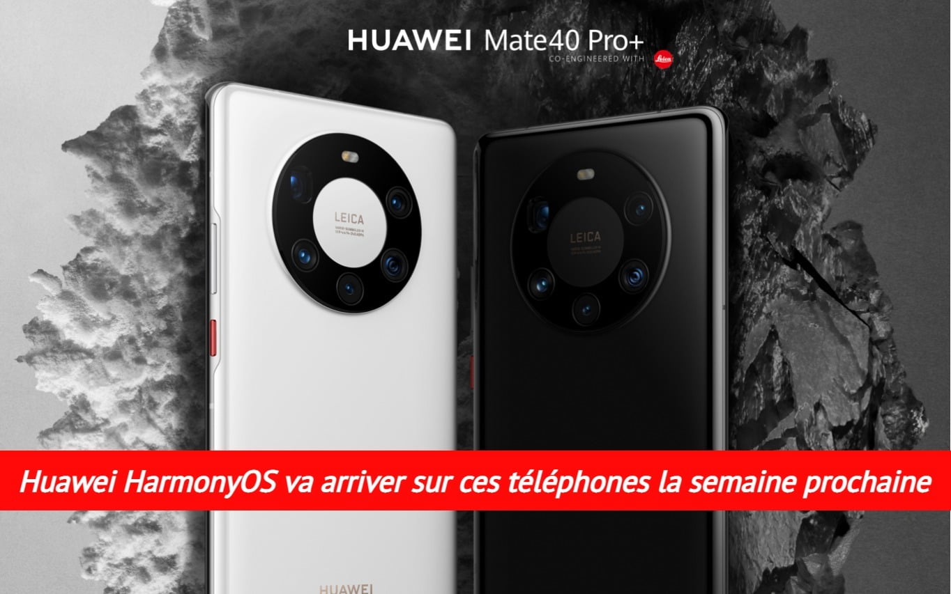 Huawei HarmonyOS va arriver sur ces téléphones la semaine prochaine