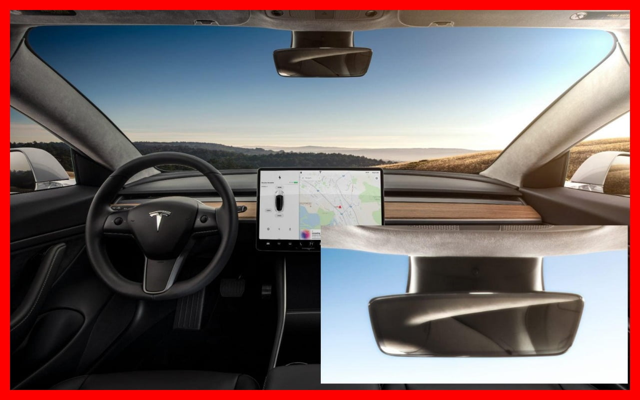 La caméra de la cabine de Tesla est activée pour surveiller l'Autopilot.