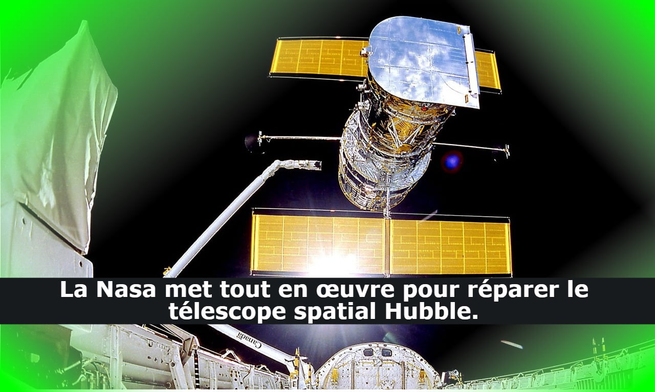 La Nasa met tout en œuvre pour réparer le télescope spatial Hubble.