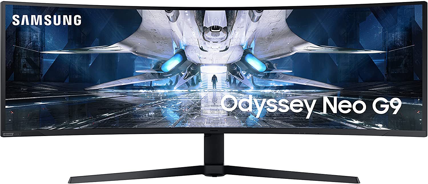 Le grand écran incurvé Odyssey Neo G9 de Samsung à un prix élevé.2
