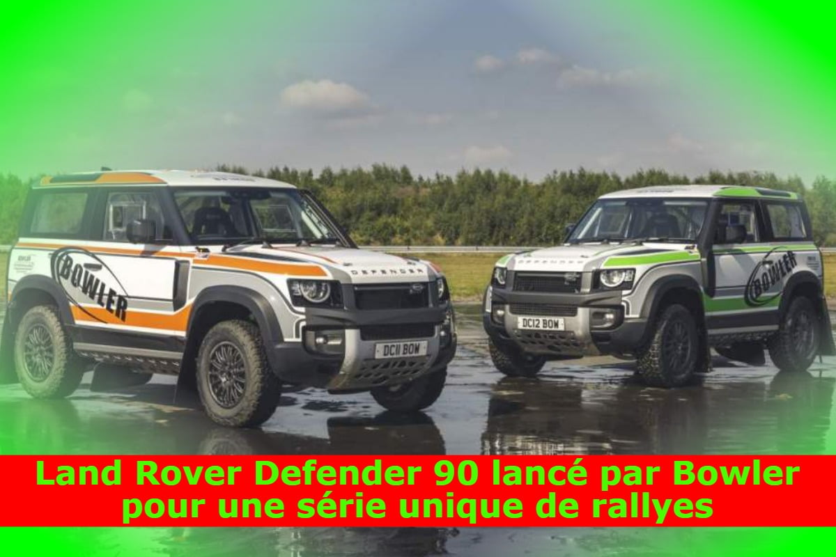 Land Rover Defender 90 lancé par Bowler pour une série unique de rallyes