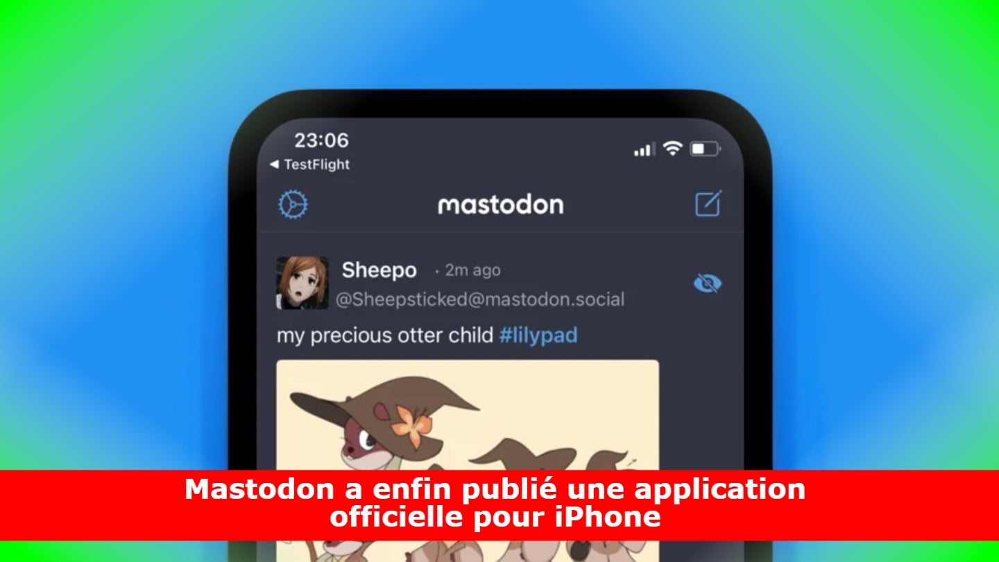 Mastodon a enfin publié une application officielle pour iPhone