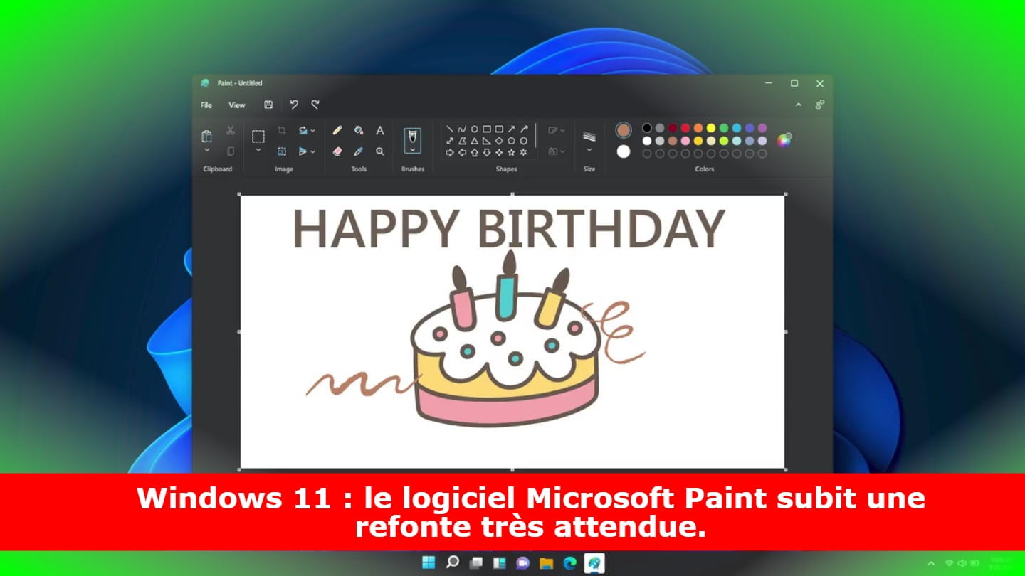 Windows 11 : le logiciel Microsoft Paint subit une refonte très attendue.