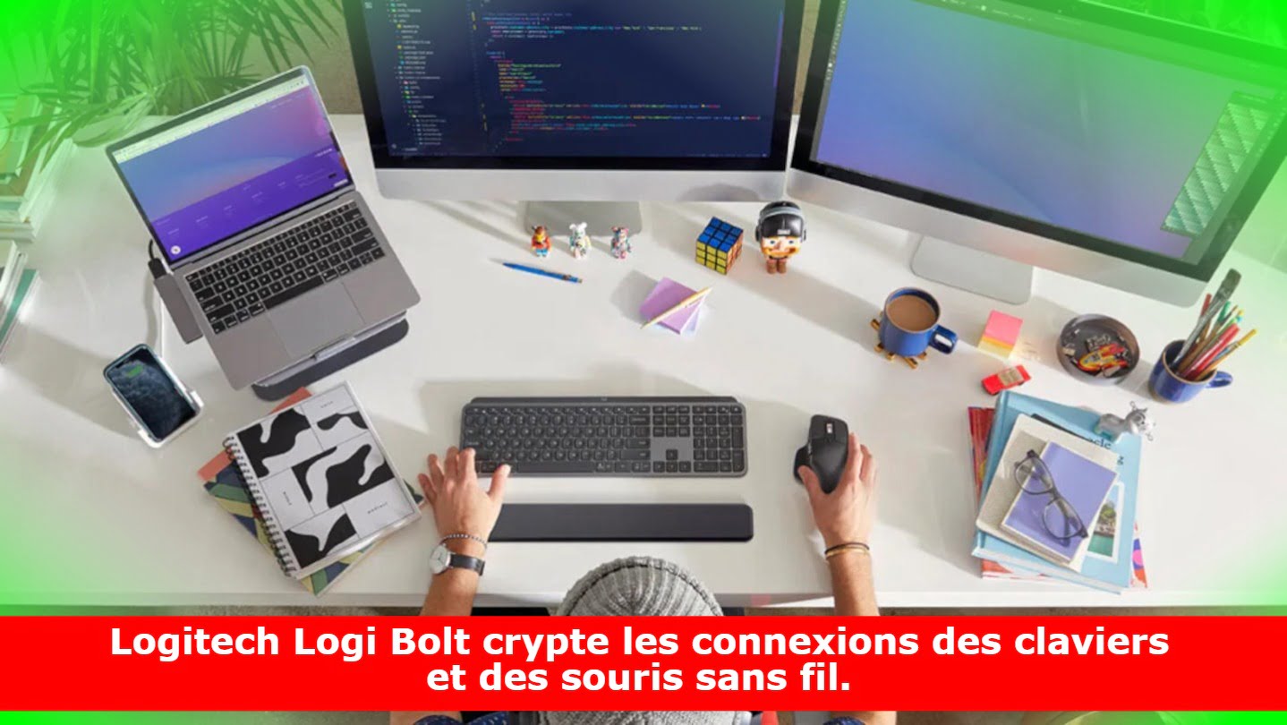 Logitech Logi Bolt crypte les connexions des claviers et des souris sans fil.