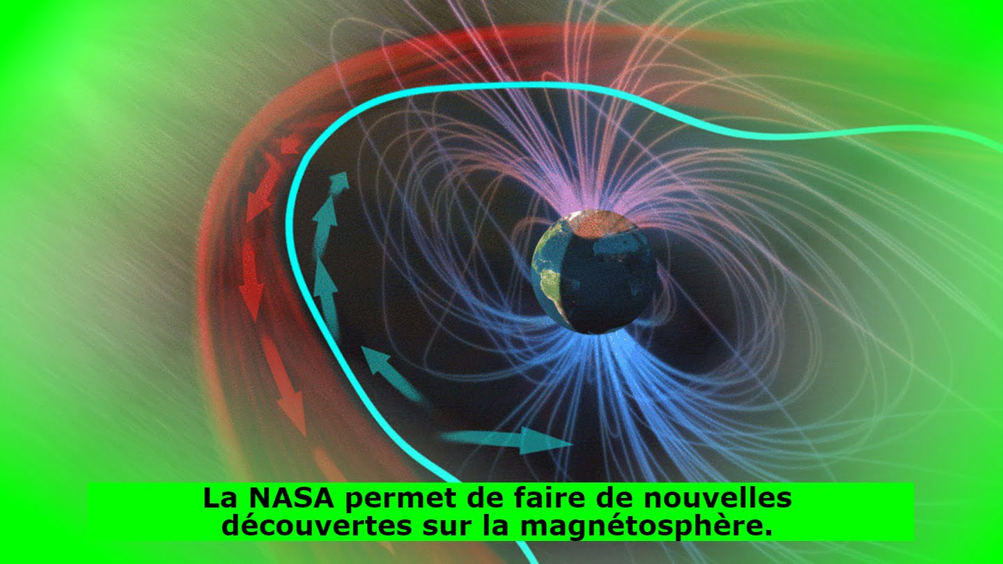 La NASA permet de faire de nouvelles découvertes sur la magnétosphère.