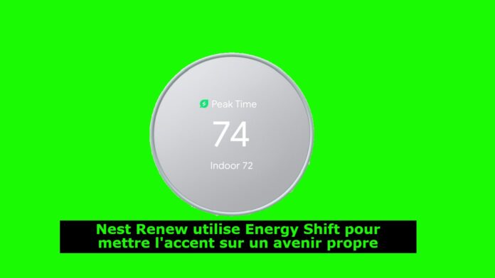 Nest Renew utilise Energy Shift pour mettre l'accent sur un avenir propre