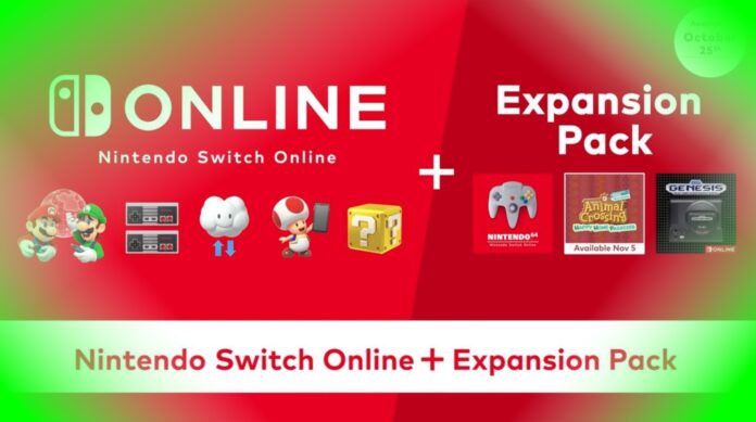 Nintendo Switch Online Expansion Pack : une forte augmentation du prix