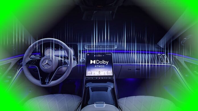 Mercedes-Benz ajoute le système audio Dolby Atmos à ses véhicules.