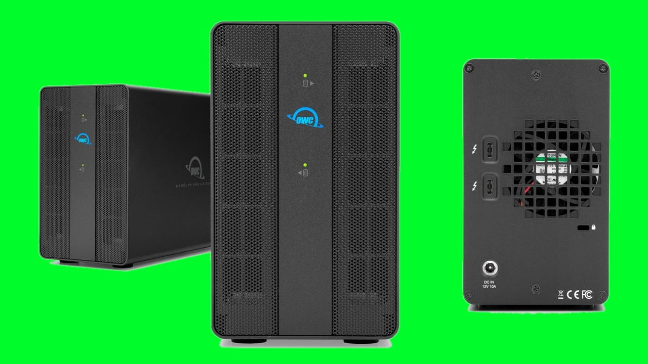 OWC Mercury Pro U.2 Dual : NVMe et Thunderbolt, un SSD 5 x + rapide