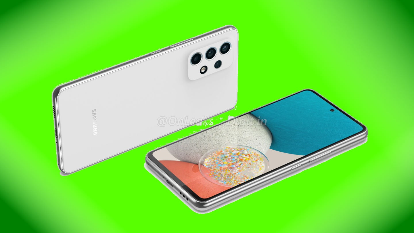 Galaxy A53 5G : une absence inquiétante selon les rendus. Galaxy A53 5G : une absence inquiétante selon les rendus.