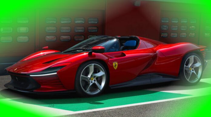 Ferrari Daytona SP3 Icona est une targa en édition limitée dotée d'un V12.