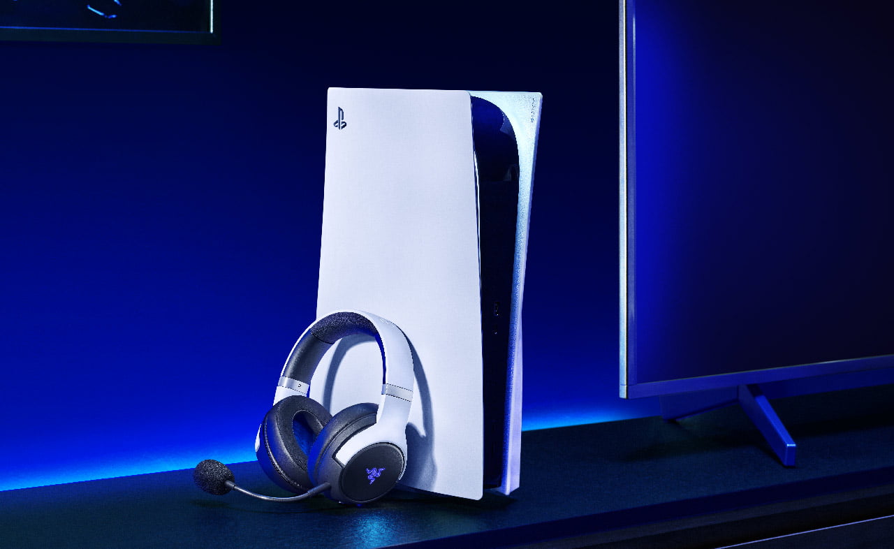 Casque Razer Kaira pour PlayStation go pro avec audio filaire et sans fil PS5