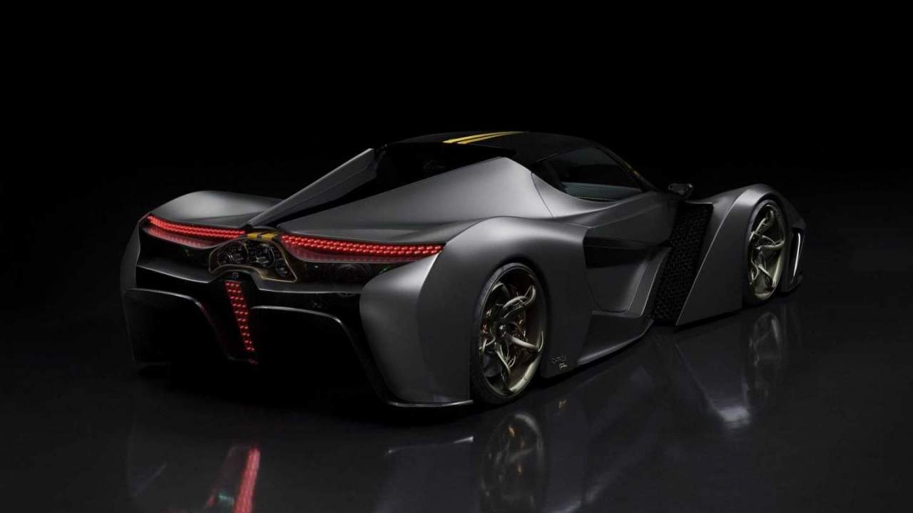 La voiture ultracar de 3 000 CV de SP Automotive Chaos est vendue à 14,4 millions de dollars.