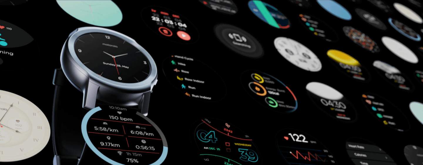 Nouvelle Moto Watch 100 sans Wear OS