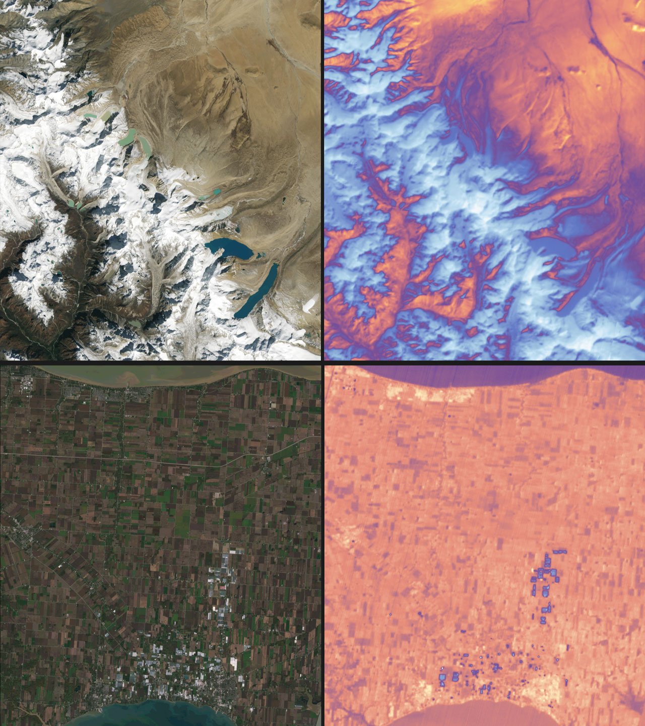 Premières images de Landsat 9 rendues publiques par la NASA Premières images de Landsat 9 rendues publiques par la NASA