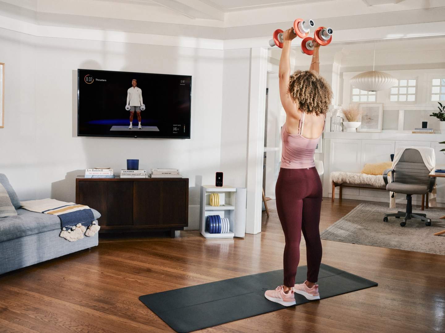 Tempo Move est une salle de sport à 400€ fonctionnant avec un iPhone intelligent.