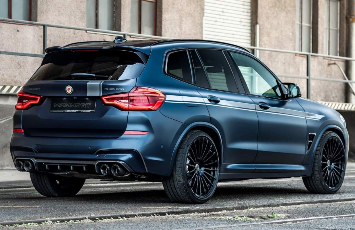 Le Manhart MHX3 600 est une BMW X3 M Compétition avec un moteur de 645HP