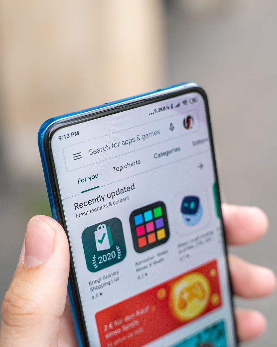 La plate-forme du Google Play Store est désormais plus ressemblante à celle de l'application mobile.