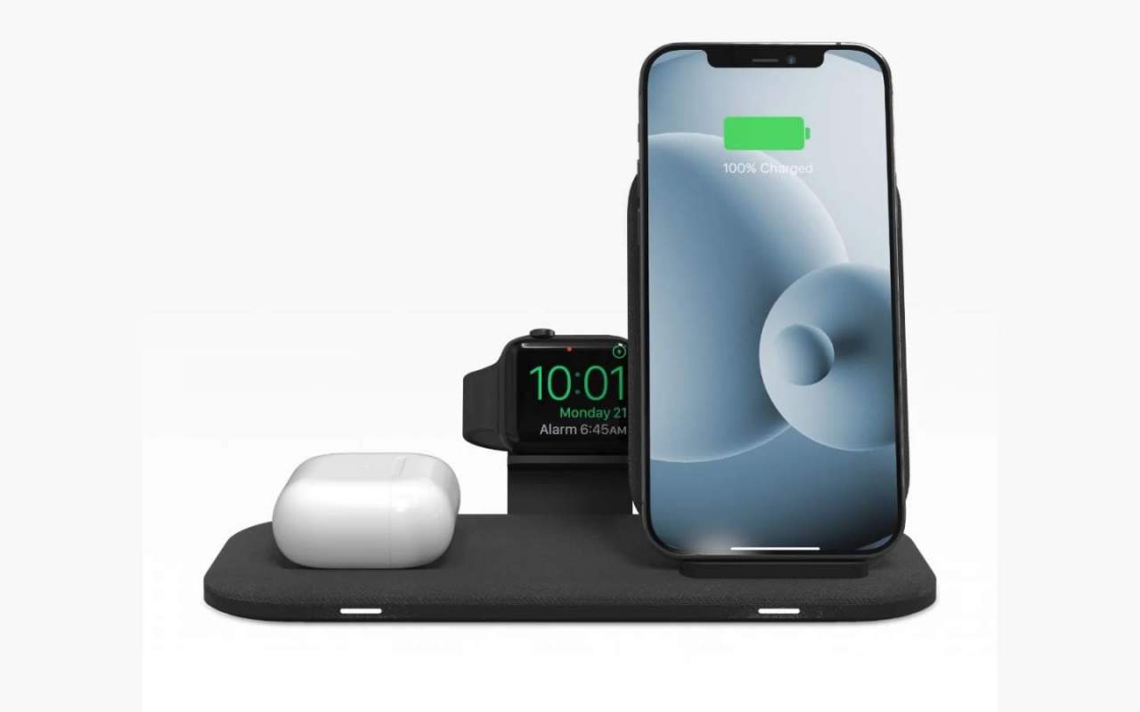 Chargeur sans fil pour smartphones (Android et iOS)