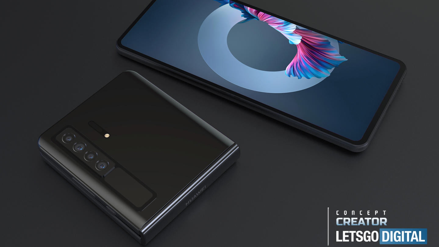 Communiqué sur le lancement imminent du Huawei Mate V, un clapet pliable doté d'une fonctionnalité unique.