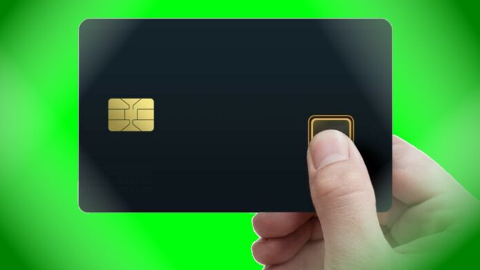 Samsung a intégré un lecteur d'empreintes digitales sur une carte de crédit