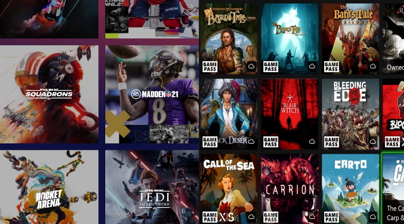 Le Game Pass de Microsoft Le Game Pass de Microsoft